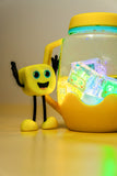 Glo Pals Sensory Play Jar | Yellow