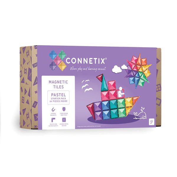 connetix tiles starter pastel