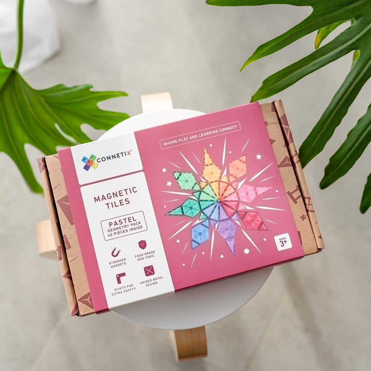 connetix pastel geometry