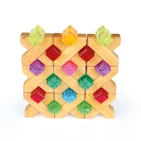 Lucent Cubes XL 24 stuks | Bauspiel