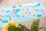 Speelhanddoek Slangen Ladder 180 x 100 | Quut