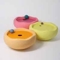 Rolling Discs Warm Pastel Grimms x Stapelstein® | Grimms