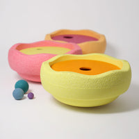 Rolling Discs Warm Pastel Grimms x Stapelstein® | Grimms