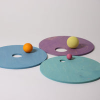 Rolling Discs Cool Pastel Grimms x Stapelstein® | Grimms