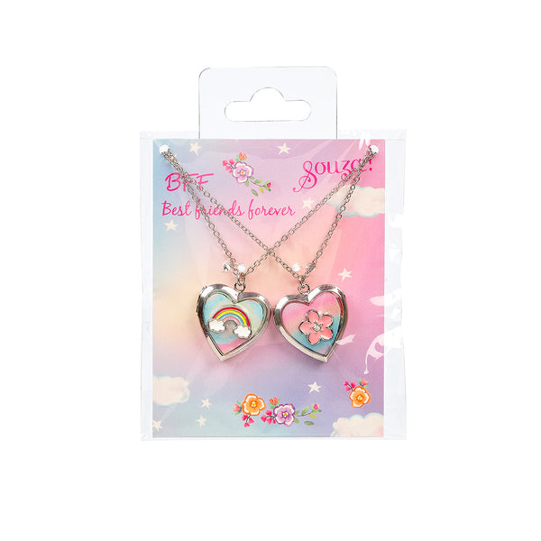 Ketting Giftpack Best Friends Forever Heart | Souza