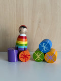 Roetveeg Piet Regenboog Handgeschilderd LIMITED EDITION GELIMITEERDE OPLAGE