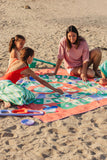 Speelhanddoek Ganzenbord 180 x 180 | Quut
