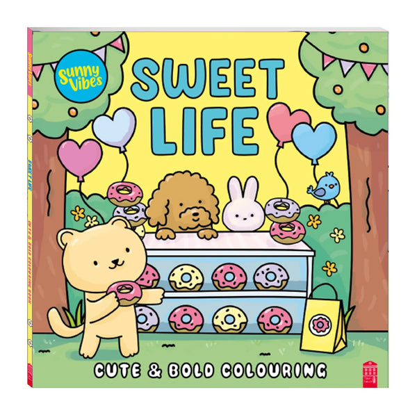 Sunny Vibes Sweet Life | Cozy Colouring