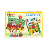 2 Puzzels Pippi Langkous 12 en 24 stukjes | Barbo Toys