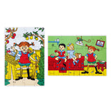 2 Puzzels Pippi Langkous 12 en 24 stukjes | Barbo Toys