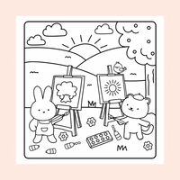Sunny Vibes Rest and Relax | Cozy Colouring