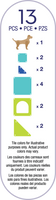 Hondenhok 13 Stuks | Magna Tiles