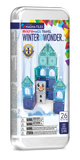 Winter Wonder Micro Mags Travel Set 26 stuks Limited Edition | Magna Tiles