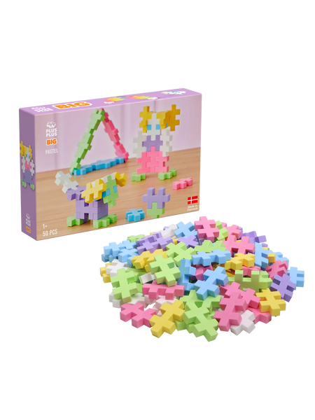 BIG Pastel kleurenmix 50 stuks | Plus Plus