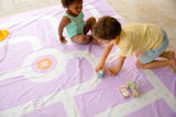 Speelhanddoek On The Road Lavender 180 x 180 | Quut