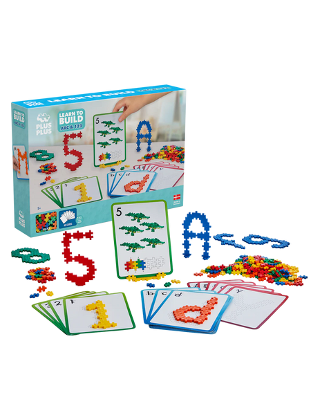 Leren Bouwen ABC - 123 | Plus Plus