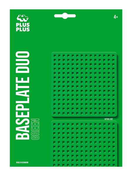 Basisplaat Groen 2 Stuks | Plus Plus