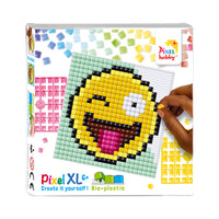 Pixel XL Set Smiley met Flexibele Basisplaat | Pixel Hobby