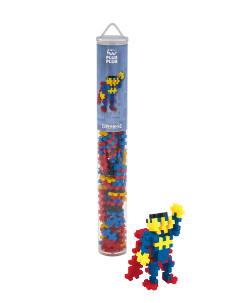 superheld Tube 100 Stuks | Plus Plus
