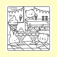 Sunny Vibes Sweet Life | Cozy Colouring