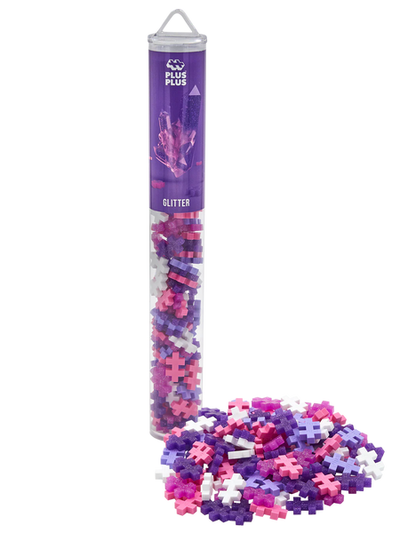 Glitter Tube 100 Stuks | Plus Plus