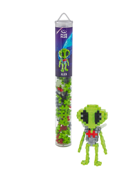 Alien Tube 100 Stuks | Plus Plus