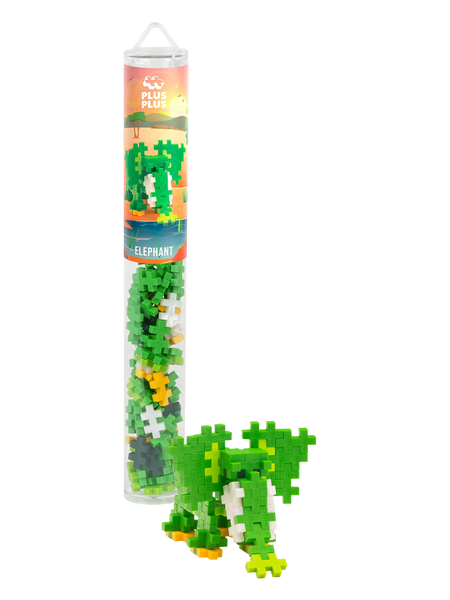 Olifant Tube 100 Stuks | Plus Plus