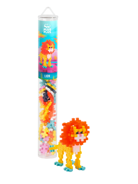 Leeuw Tube 100 Stuks | Plus Plus