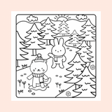 Sunny Vibes Rest and Relax | Cozy Colouring
