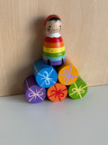 Roetveeg Piet Regenboog Handgeschilderd LIMITED EDITION GELIMITEERDE OPLAGE
