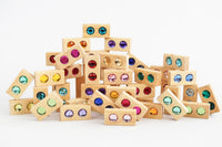 Glitter Blocks Small Set | Bauspiel