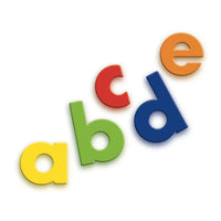 abc magnetische letters