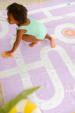 Speelhanddoek On The Road Lavender 140 x 70 | Quut