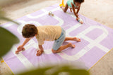 Speelhanddoek On The Road Lavender 180 x 180 | Quut