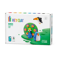 Vogels Pinguin Toekan en Pauw | Hey Clay