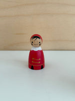 Roetveeg Piet Metallic Rood Handgeschilderd Limited Edition