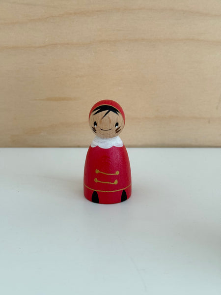 Roetveeg Piet Metallic Rood Handgeschilderd Limited Edition