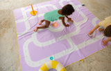 Speelhanddoek On The Road Lavender 180 x 180 | Quut