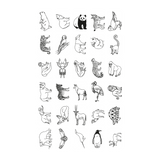 Kidydraw Mini Tekentablet Wereld Dieren | Kidywolf