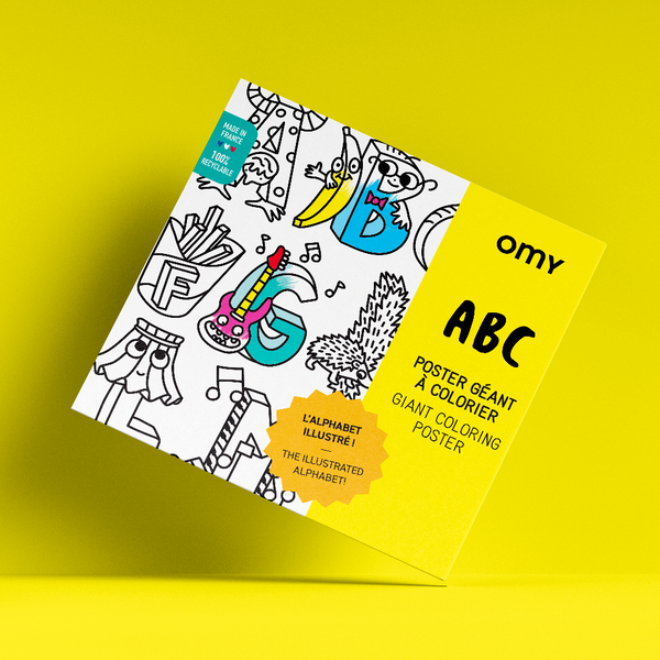 ABC Reuze Poster | OMY