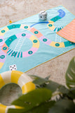 Speelhanddoek Slangen Ladder 180 x 100 | Quut