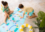 Speelhanddoek Slangen Ladder 180 x 100 | Quut