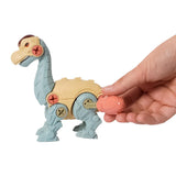 Demonteerbare Dino Brontosaurus Bio Plastic