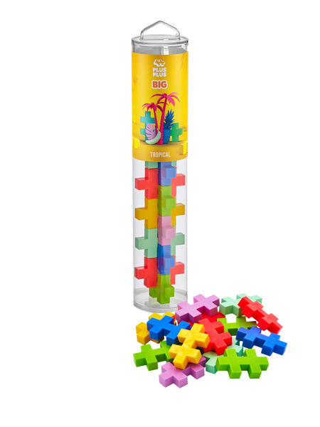 BIG Tropische Kleuren Mix 15 stuks | Plus Plus