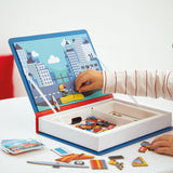 magnetisch puzzel boek brandweer