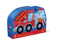 Puzzel Brandweer 12 Stukjes | Crocodile Creek