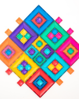 Bright Portal - 48 delig | Connetix Tiles