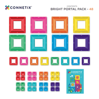 Bright Portal - 48 delig | Connetix Tiles