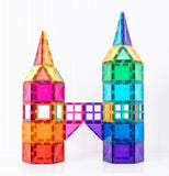 Mega Pack Bright 202 delig | Connetix Tiles