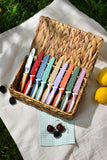 Children's knife Leather knife Papaya | Kiddikutter
